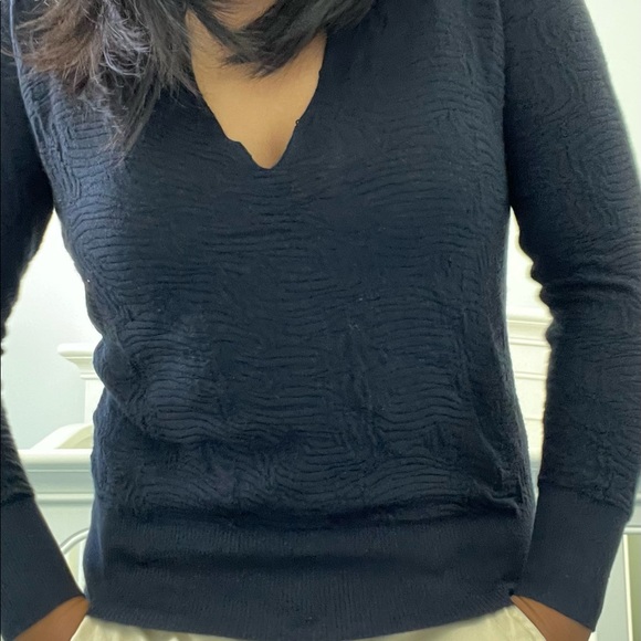 Marlowe Cashmere/Silk Pull Over Cardigan - Picture 11 of 12